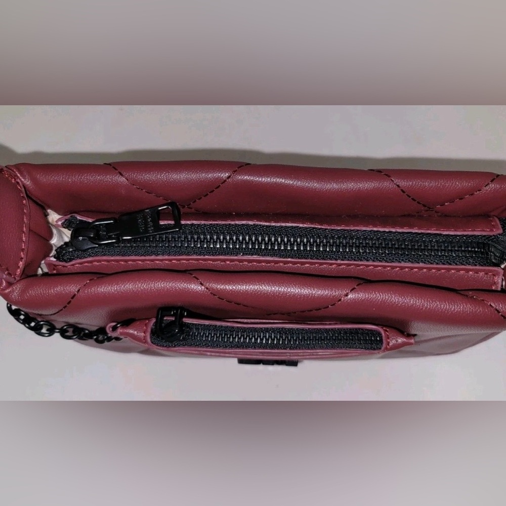Steve Madden Burgundy Crossbody Shoulder Bag - Picture 13 of 16